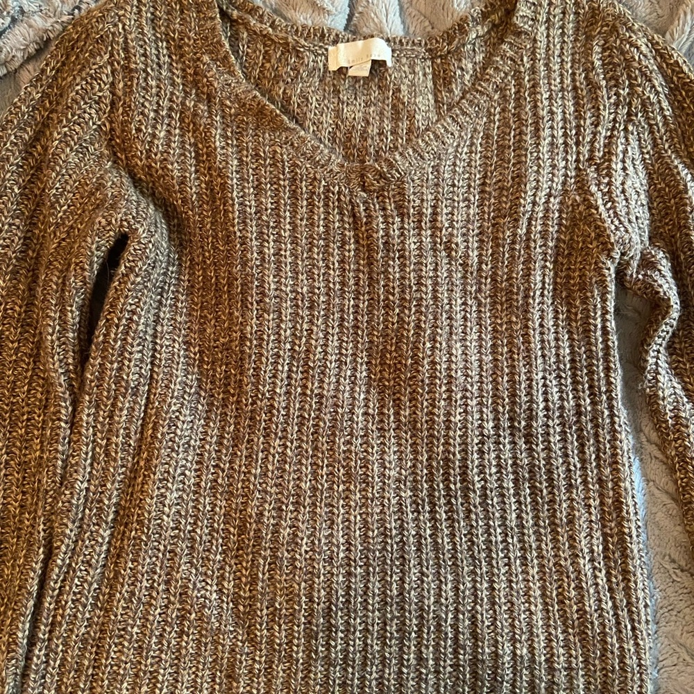 Brown cozy sweater size medium